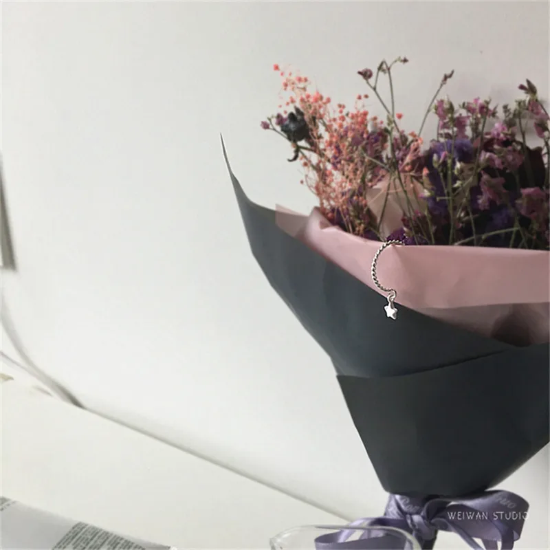 Богемное Новое Серебро 925 Звездные Кольца для женщин женские панк винтажные открытые античные кольца массивные ювелирные изделия из стерлингового серебра Anillos