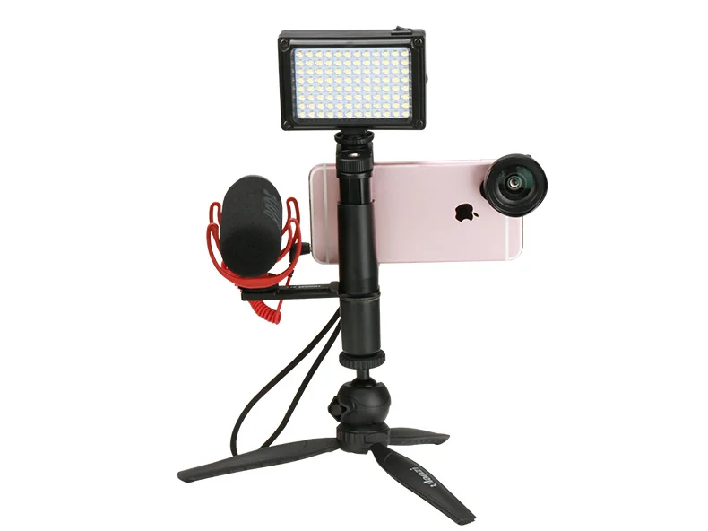 Ulanzi F-Mount смартфон ручной стабилизатор видео Rig ручка поддержка штатива крепление для мобильного телефона видеофильтр пленка-производитель