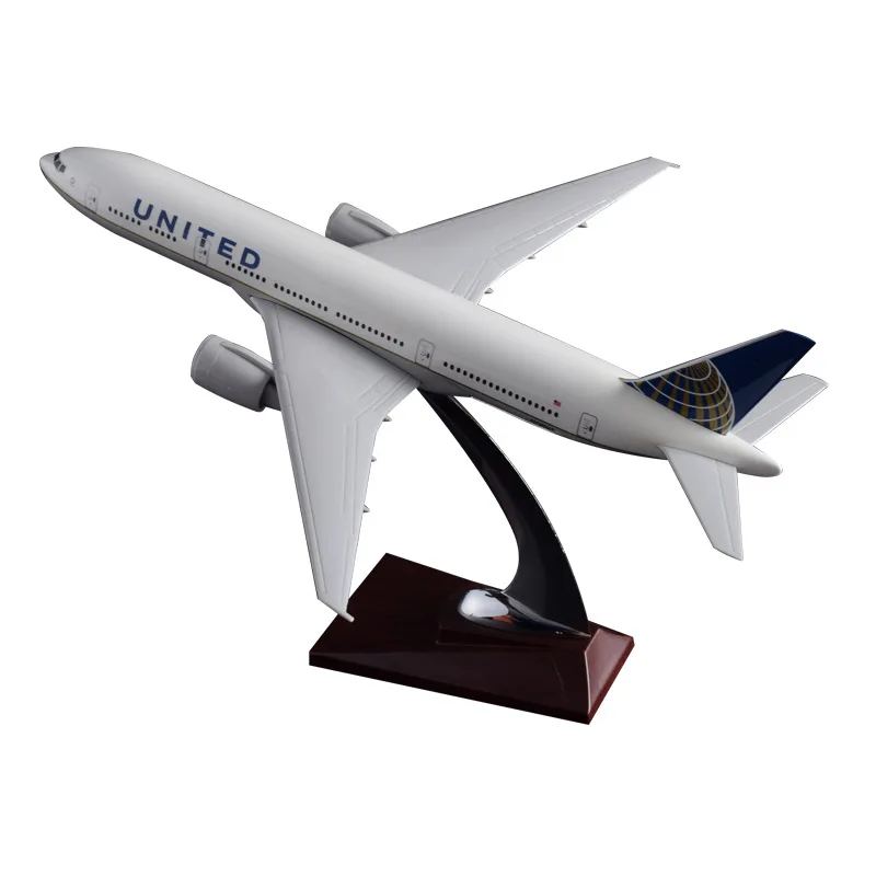 Модель самолета американской авиакомпании United Airlines модель боинг 777 B777