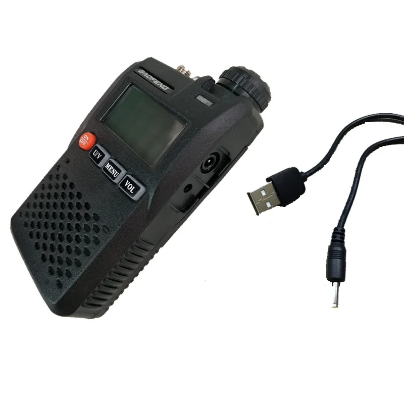 Портативная мини рация BAOFENG для детей UHF VHF Ham CB радиостанция двухсторонняя