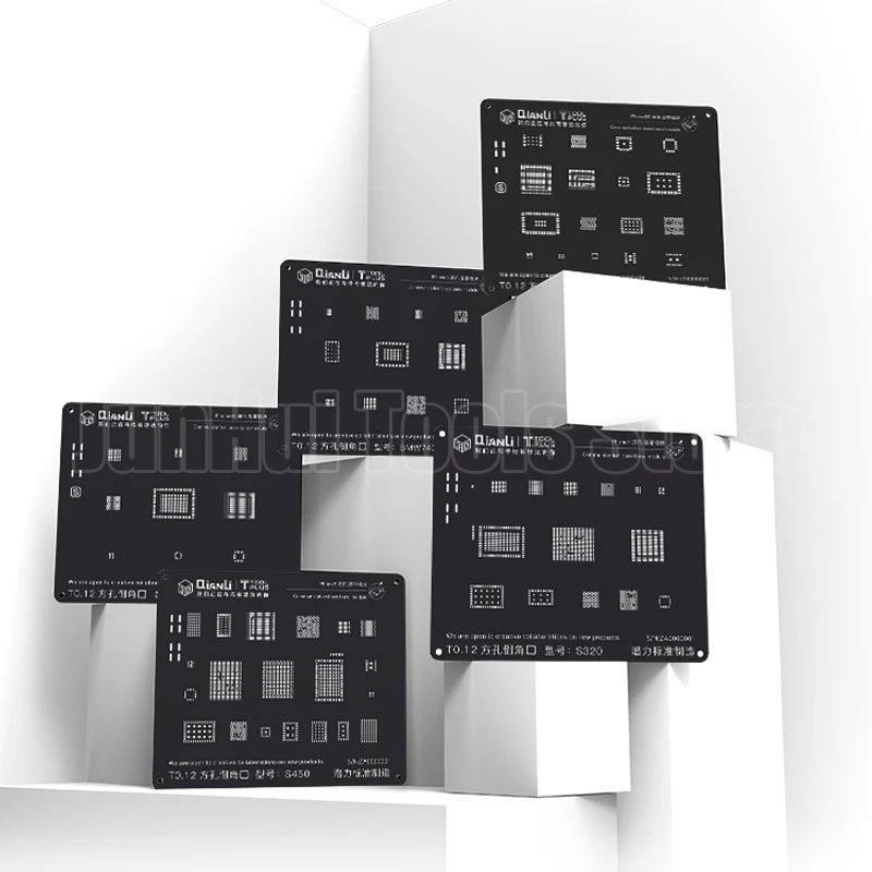 QIANLI 3D черная стальная сетка для iphone 8p 8 7p 7 6sp 6p 6s 6 5S 5 универсальная