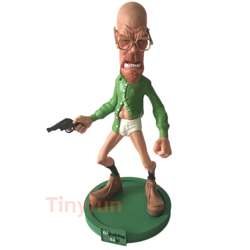 Tinyfun во все тяжкие, Уолтер белая резиновая фигурка героя г-н белая каучуковая фигурка гаражный комплект игрушка Brinquedos аниме 32 см
