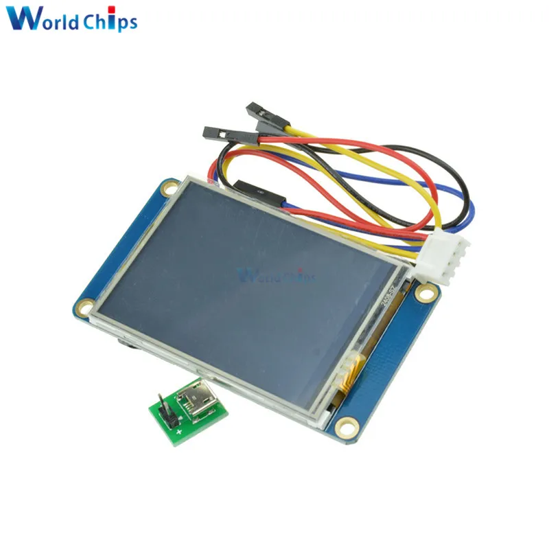 2,4 дюймов 2," TFT 320x240 SPI TFT lcd модуль последовательного порта ILI9341 сенсорный экран резистивный сенсорный экран USART UART HMI