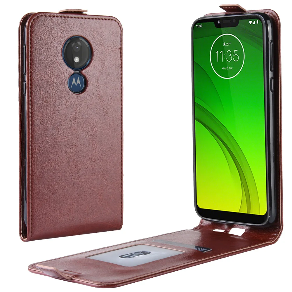 Чехол для телефона для Motorola G7 power Европейская версия США откидная Обложка на заднюю панель из искусственной кожи чехол для Moto G7 power кошелек телефон Coque Funda