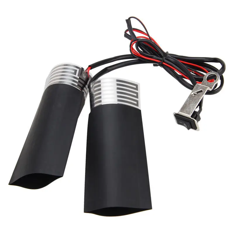 

12V Motorcycle Electric Heating Insert Handle Kit Refit Hand Set Universal Heated Grips Handlebar Pad Motorcycle Accessories