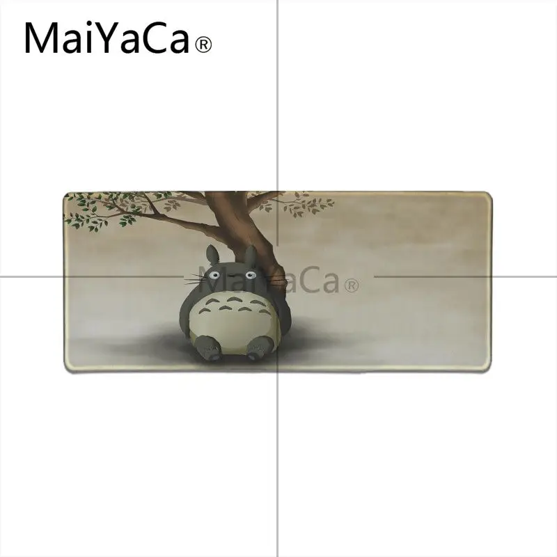 Lock Edge 30x80cm MaiYaCa Лидер продаж Аниме Тоторо и Друзья ноутбук игровые мыши коврик для мыши резиновый, большого размера игровой коврик для мыши - Цвет: Lock Edge 30x80cm