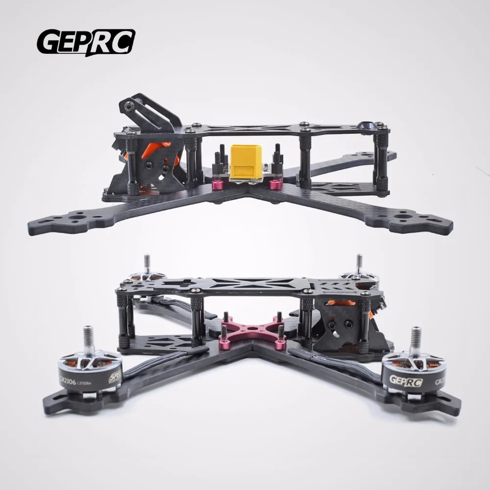 GEPRC GEP Mark2 Mark 200 мм 230 260 X набор рамок для квадрокоптера 4 доска рук 3K полностью из