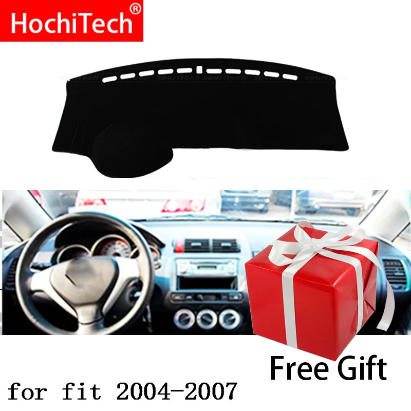 Для Honda Fit Jazz 2004 2007 правый и левый руль приборной панели автомобиля чехлы коврик