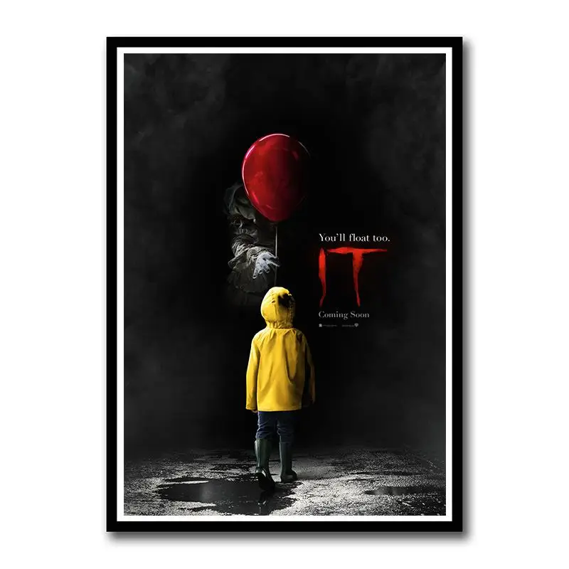 Стивен Кинг это террор постер картина современная спальня современные картины