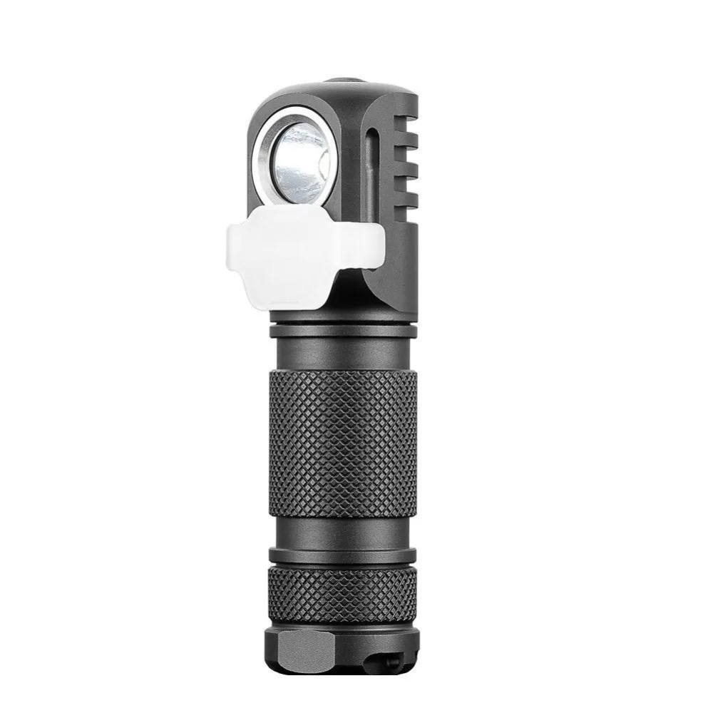 Manker E03H AA налобный фонарь 350LM CREE XP L/Nichia 219C светодиодный с головкой магнитом и