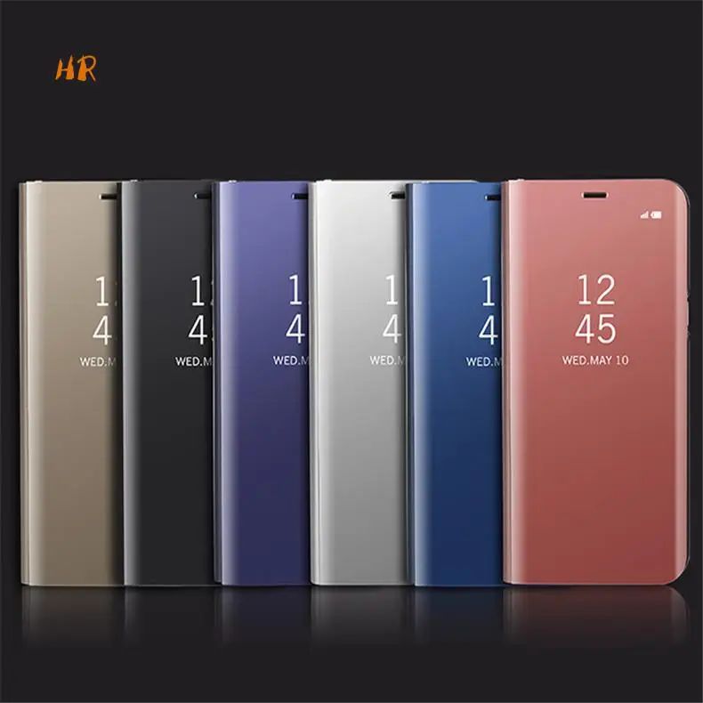 Чехол для samsung Galaxy J4 премьер +/J415 крышка Зеркало флип Smart Case J6 +/J610/J6prime J2Prime/G530