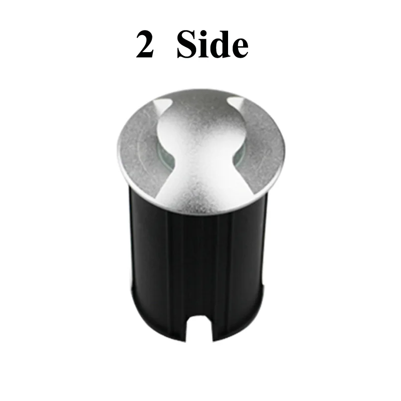 2 Side IP67 DC12V Наружное освещение 1 Вт 3 Вт садовый двор ступенчатая лестница напольная палуба светодиодный встраиваемый подземный прожектор 220 В - Испускаемый цвет: 2 Side