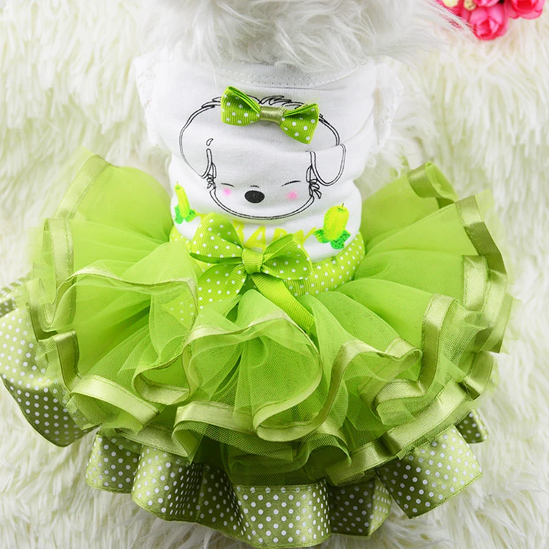 1 шт. платье для собаки принцессы Милые Свадебные платья маленьких средних собак