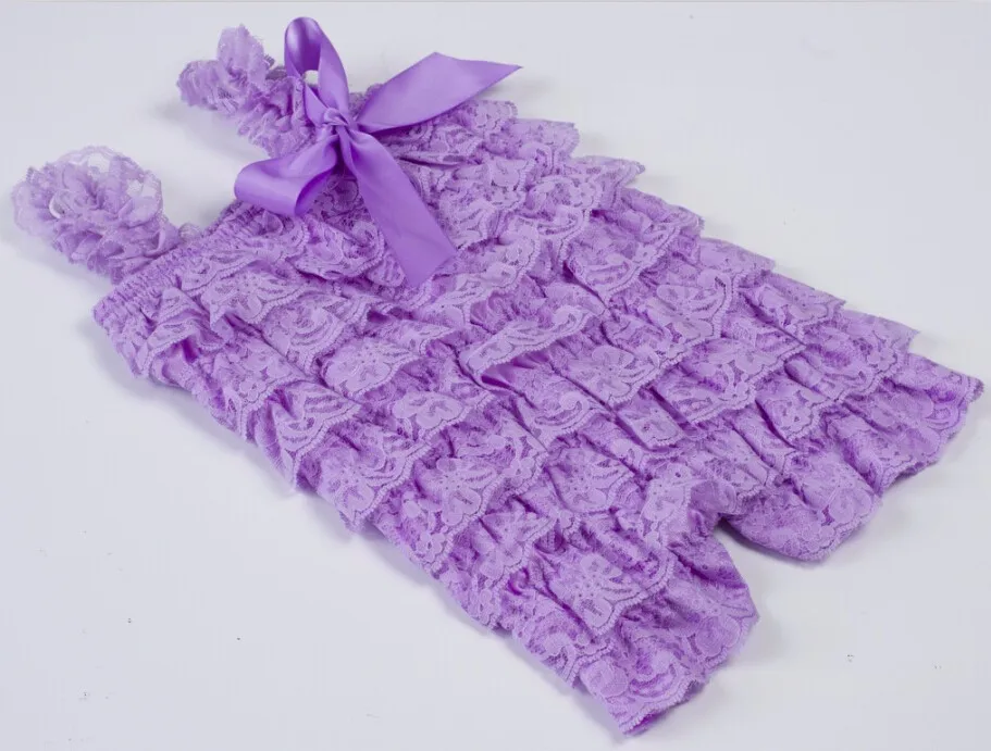 

Lace Petti Baby Rompers with Straps free shipping
