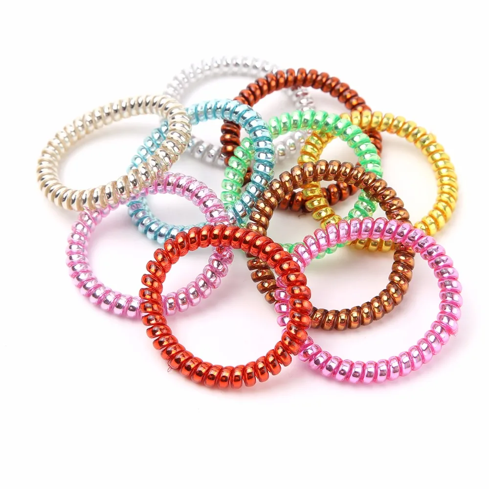 10PCS Elastic Hair Bands Girls Accessories Rubber Band Headwear | Headband