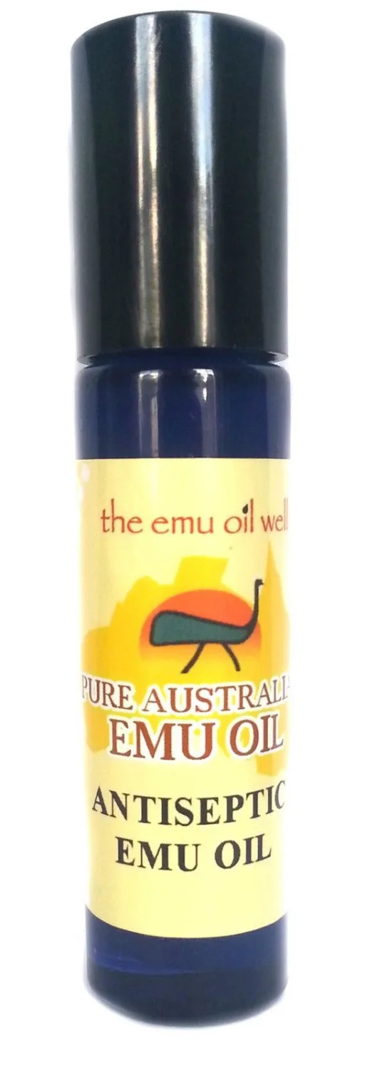 

Antiseptic Emu Oil 10ml with Manuka & Tea Tree for minor skin infections free ship