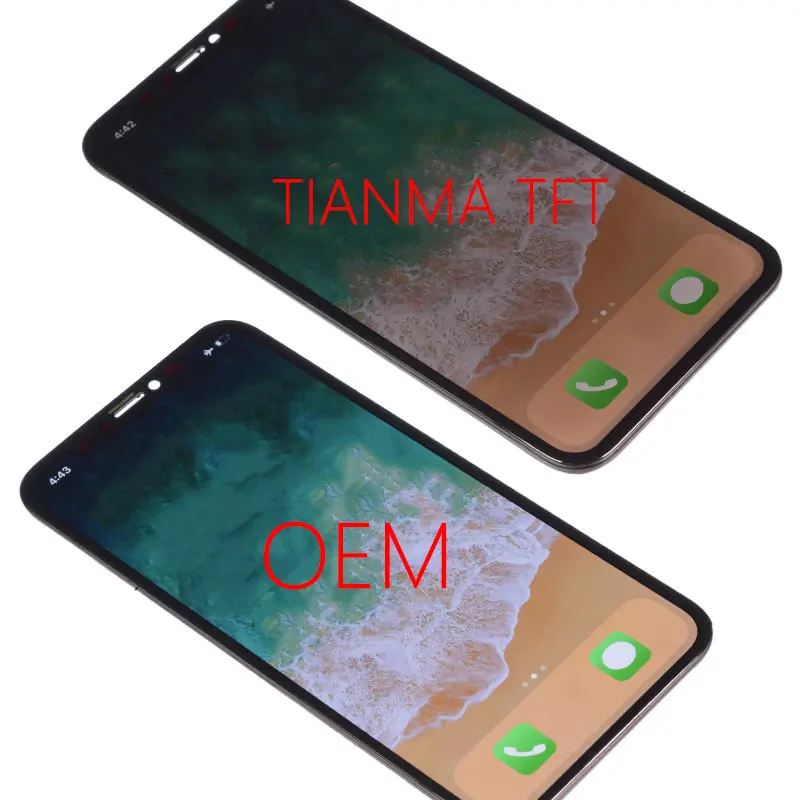 С 3D Force Touch TINAMA AMOLED OEM для iPhone X XS Max XR ЖК-дисплей сенсорный экран с дигитайзером