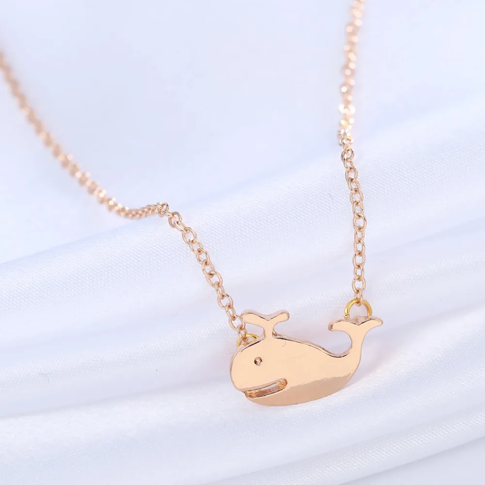 Kinitial 10 шт. оптовая продажа касатка Ожерелья для мужчин ювелирные изделия милый