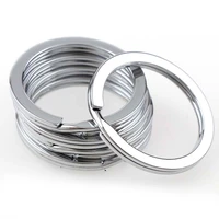12pieces 28mm keyring split ring stainless steel colo good quality key ring for keychain making sleutelhanger diy accessories
