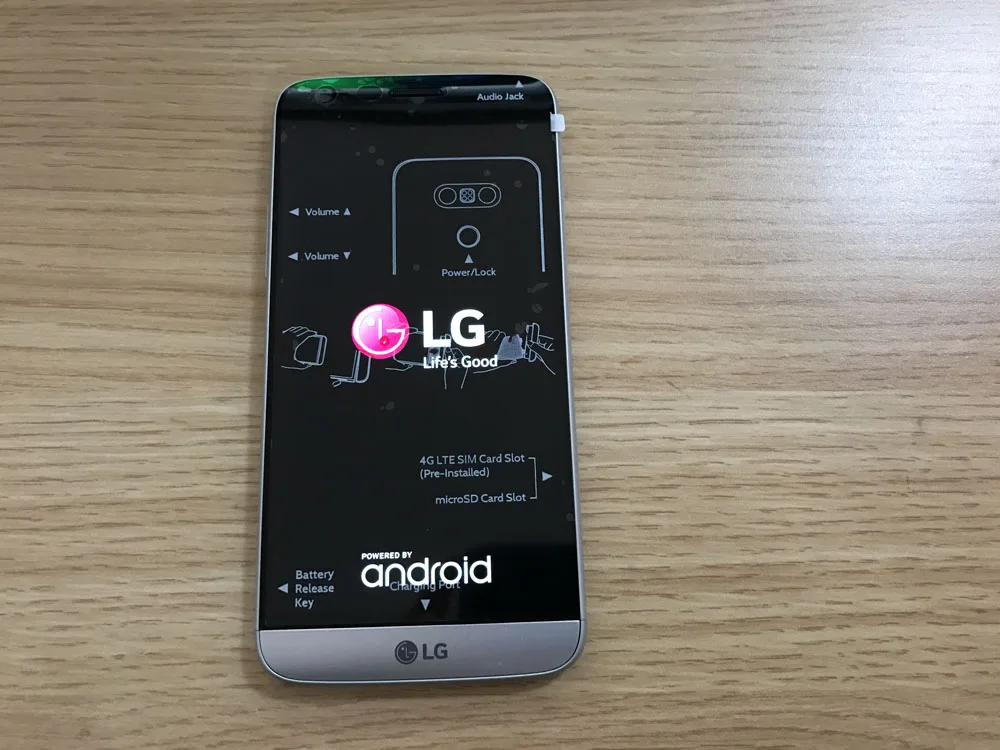 Разблокированный мобильный телефон LG G5 H820 H850 Четырехъядерный 4 ГБ ОЗУ 32 Гб ПЗУ 5," Toush экран 16MP камера 4G wifi gps G5 Сотовый телефон