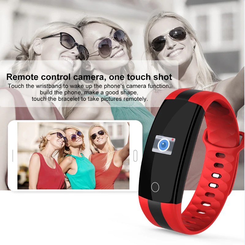 2018 умный браслет с пульсометром спортивные часы Bluetooth смарт будильник для мужчин