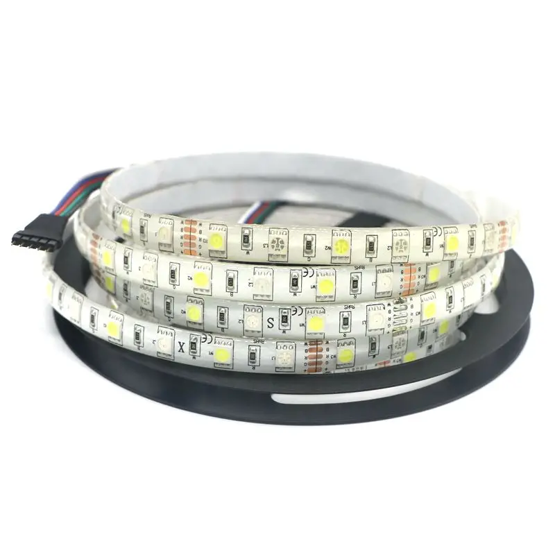 SZYOUMY 5 м RGBW SMD 5050 Светодиодная ленсветильник 12 В постоянного тока 60 светодиодов/м 300