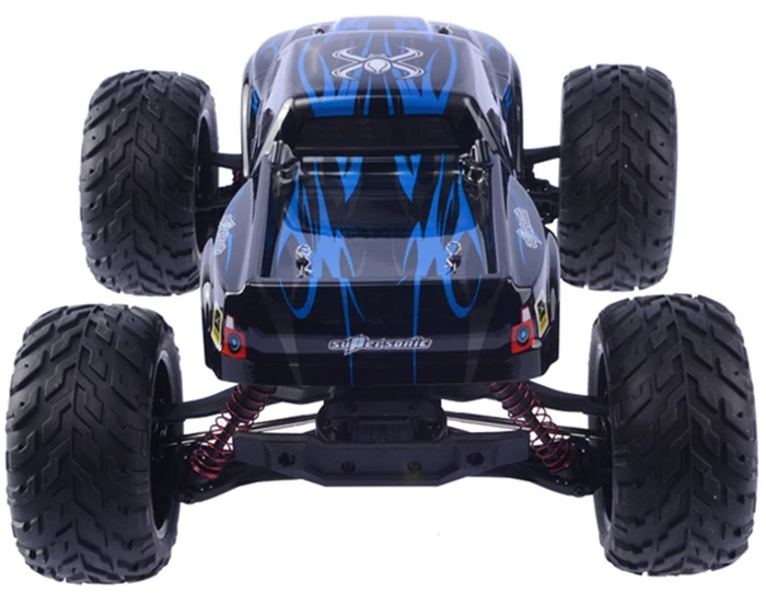 RC автомобиль 1:12 весы грузовика 2,4G 4CH игрушка с 2-колесный электрический управляемый гоночный трагги Bigfoot автомобиль RC модель автомобиля 9115 дропшиппинг