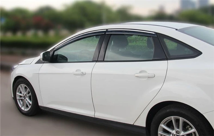 Для Ford focus оконный козырек для 2012-2018 Vent Shades Защита от солнца и дождя дефлектор 4