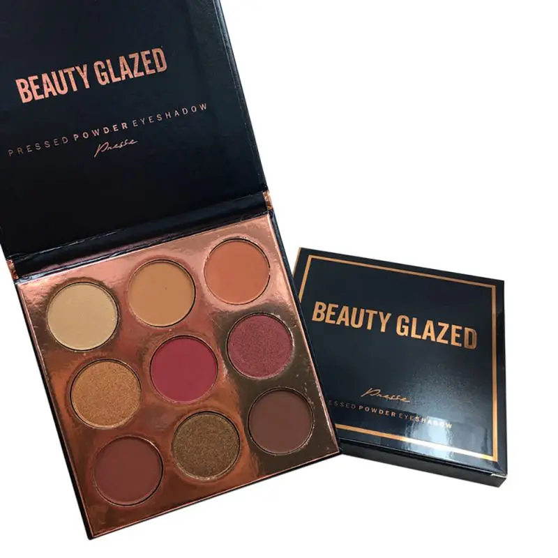 Тени для век Палитры Матовая Алмазный Блеск сорвала в одном Румяна косметический