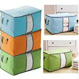 AsyPets новая Jumbo сумка для хранения одежды постельные принадлежности пододеяльник ручки Прачечная подушки коробка на молнии основной цвет: серый-20 - Цвет: Синий