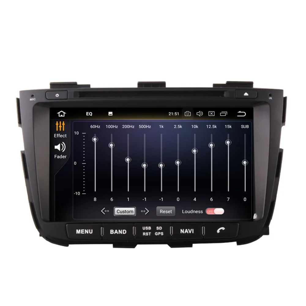 4G+ 64G android 9,0 автомобильный dvd для kia sorento 2013 Автомобильный Радио gps навигация с рулевым колесом Управление камерой магнитофон