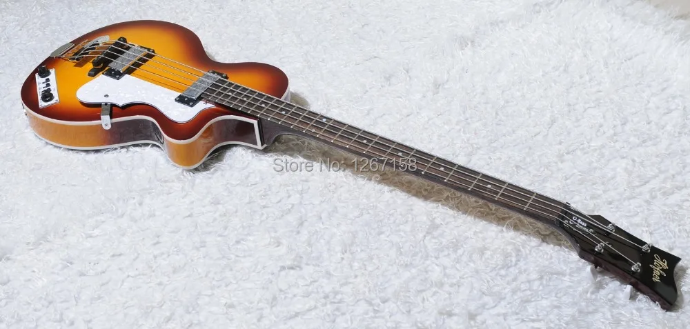 Hofner Club Bass Hi CB серия полностью полый корпус 2xstaple pickups в винтажном стиле Тюнеры 4