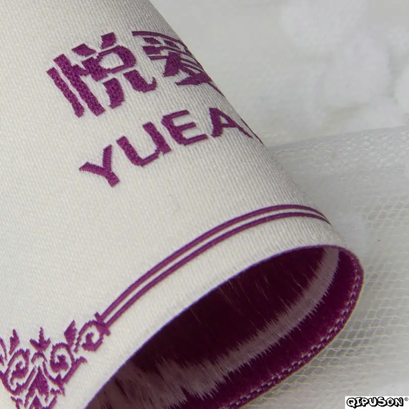 DH060 Пользовательский логотип фирменное наименование тканые ярлыки для одежды