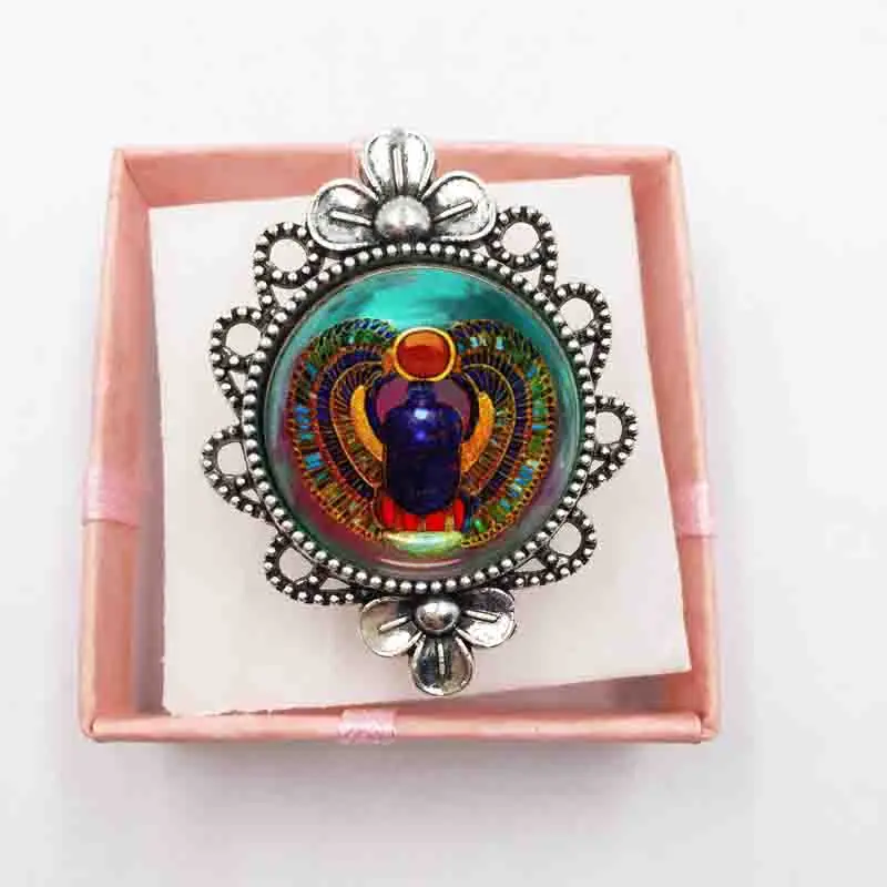 Мода 2017 г. Египетский скарабей кольцо Древнего Египта ювелирные изделия