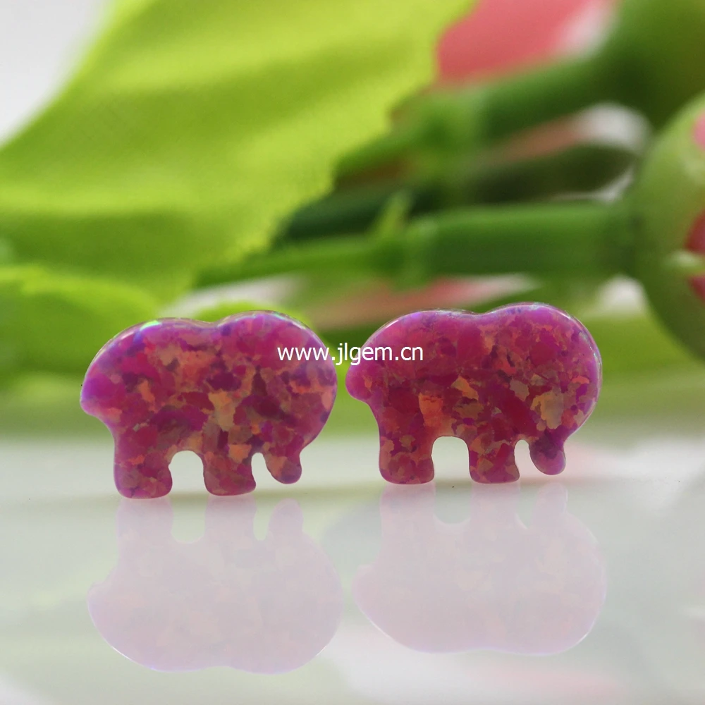 1 шт. Бесплатная доставка подвеска в виде слона с опалом слоновая кость слон еллы