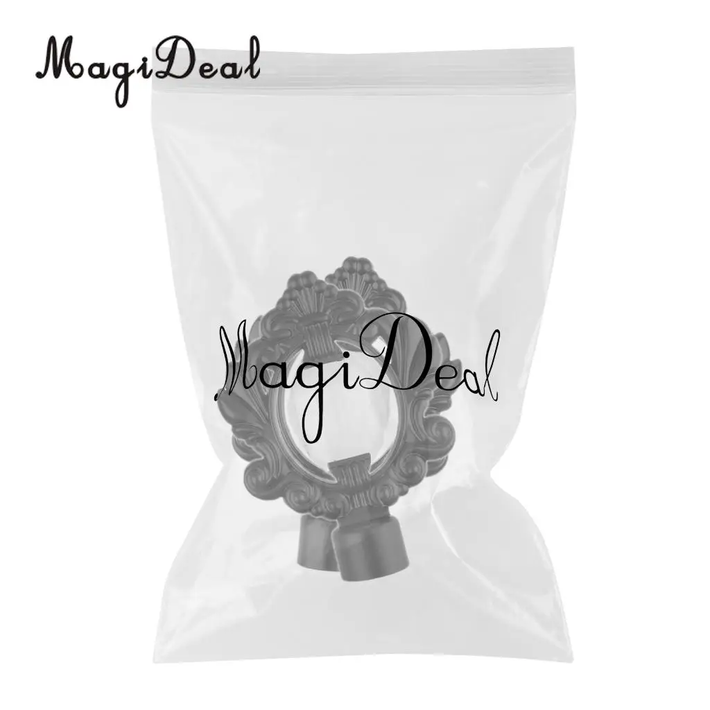 MagiDeal 2 шт. гардина оконная оконечная драповая головка подходит внутренний диаметр. 28 мм стержни для штор