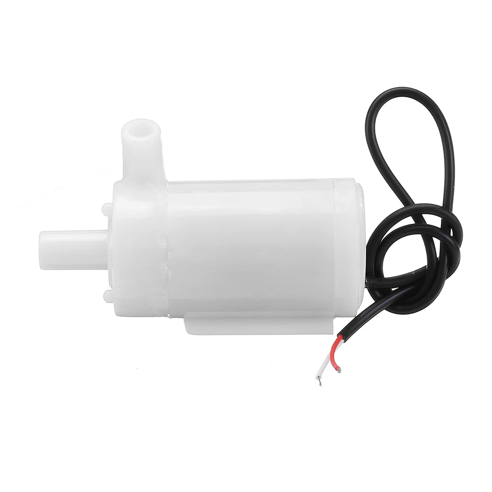 DC 3 6V 0 4 1 5 W Водяной насос 120л/ч ультра тихий микро горизонтальный погружной мини