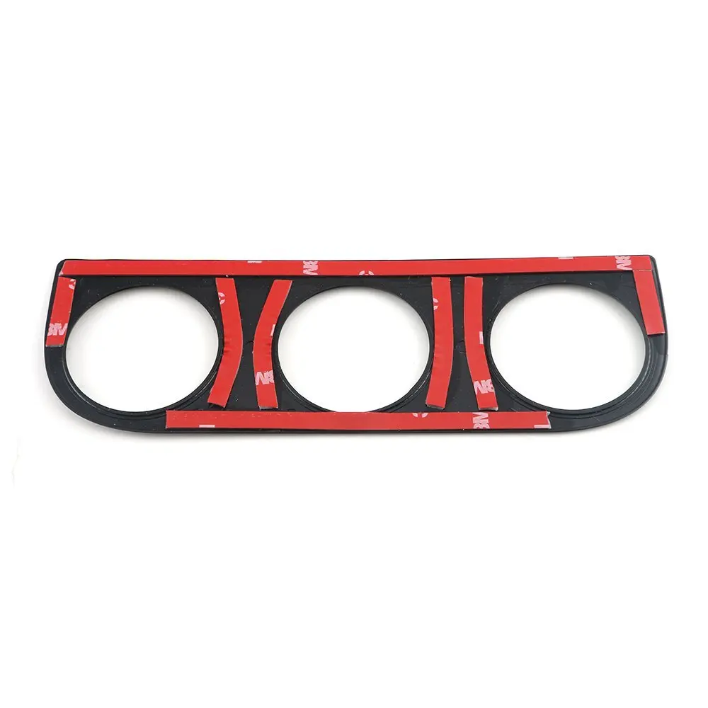 

Car Center Control Panel Cover Trim Frame Decoration Sticker for Jeep Wrangler JK 2011-2017 ABS Carbon Fiber Accessories