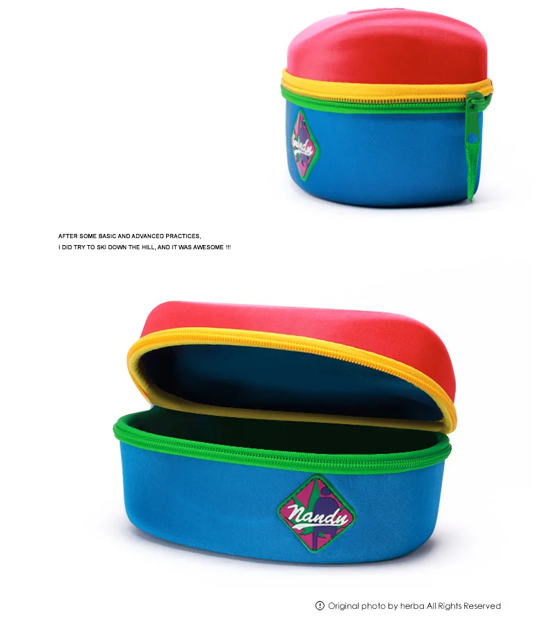 Брендовые высококачественные футляры для очков, солнцезащитные очки, лыжные очки для сноуборда, лыжные очки, маска, зеркальный защитный футляр, 3 цвета