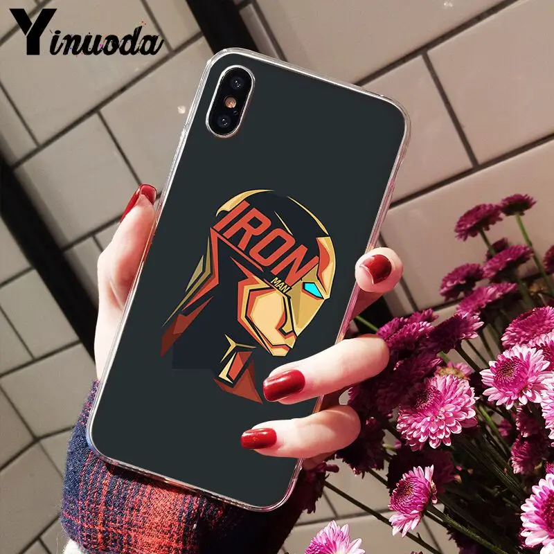 Красивый чехол Yinuoda для iPhone 8 7 6 6S Plus X XS max 10 5 5S SE XR|Чехлы-накладки| |