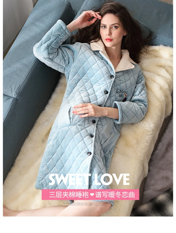 Новые женские халаты женский халат утолщенный зимний халат pijama mujer зимний теплый банный халат размера плюс домашний банный халат для женщин