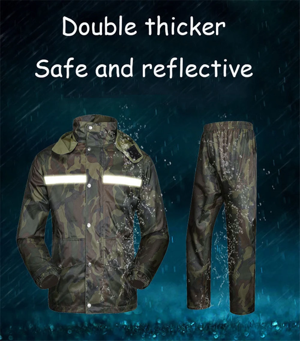 Новый мужской Камуфляжный плащ Непромокаемая куртка с капюшоном|jacket jacket|jacket
