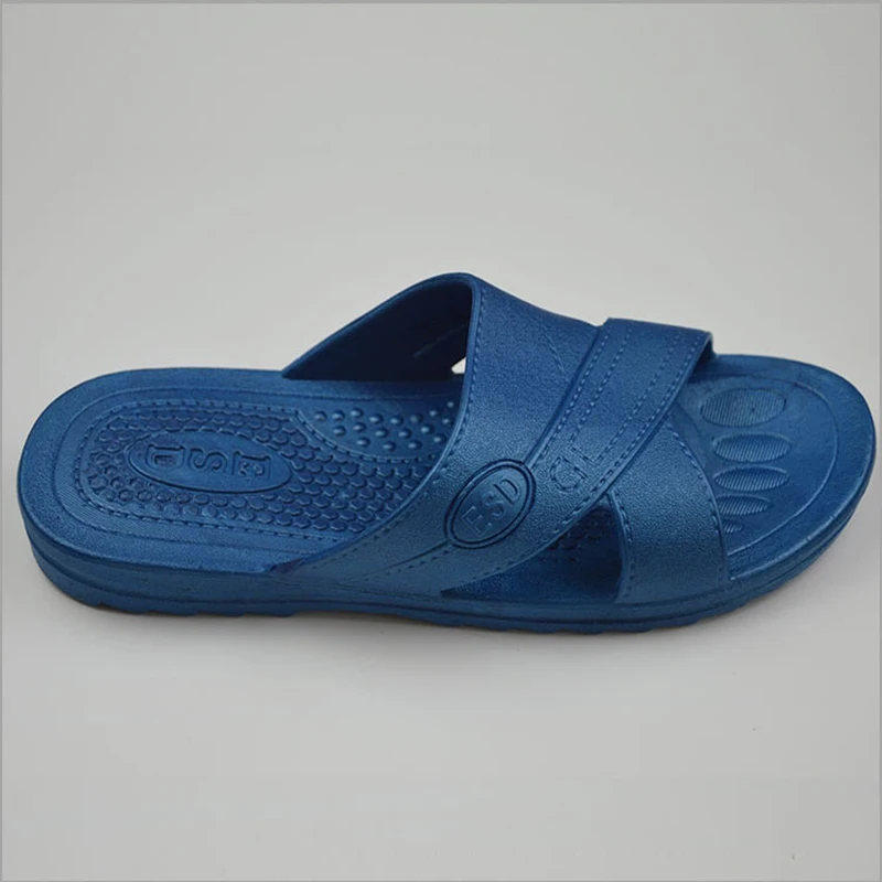 Антистатические тапочки Защитные без пыли Мужская и Женская рабочая обувь с