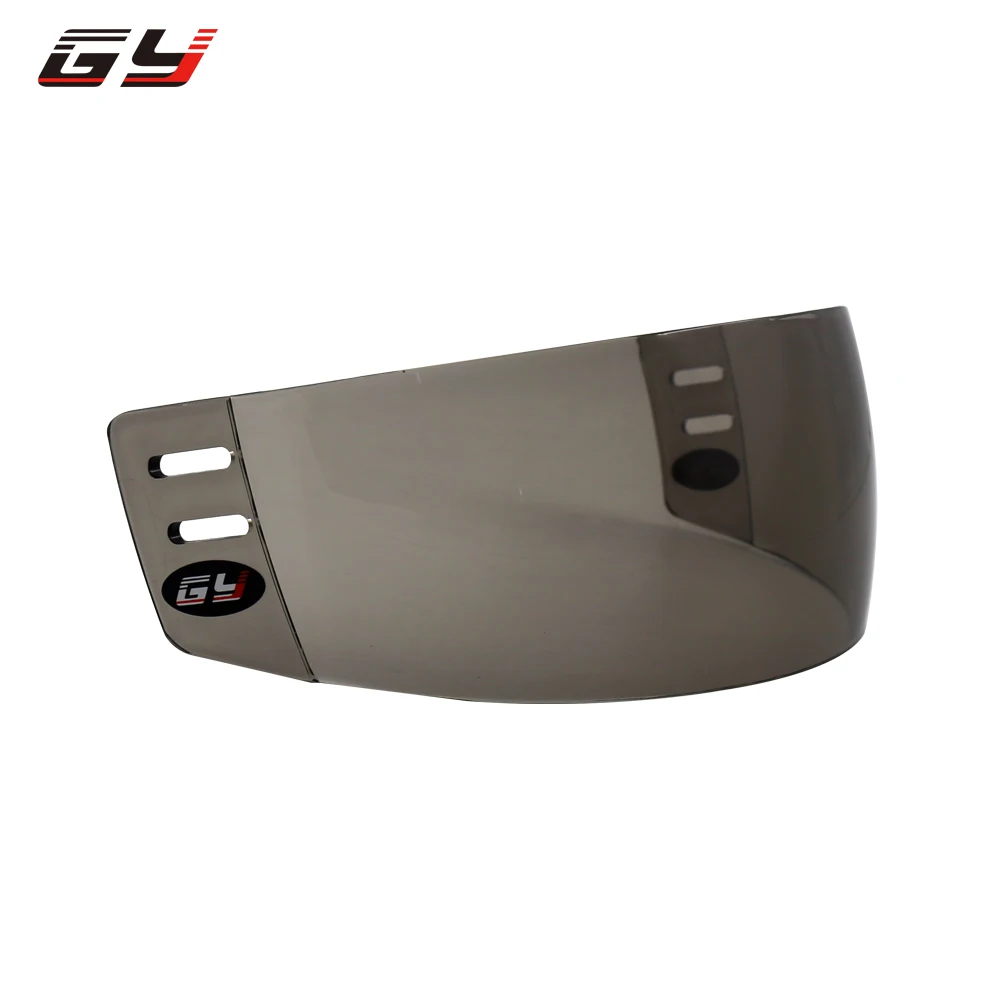 Уникальный дизайн защита лица хоккейный козырек для хоккейного шлема с защитой