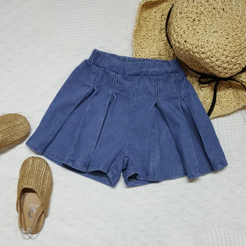 Лето 2019 г. новый корейский издание модные ковбойские штаны с оборками Сладкий