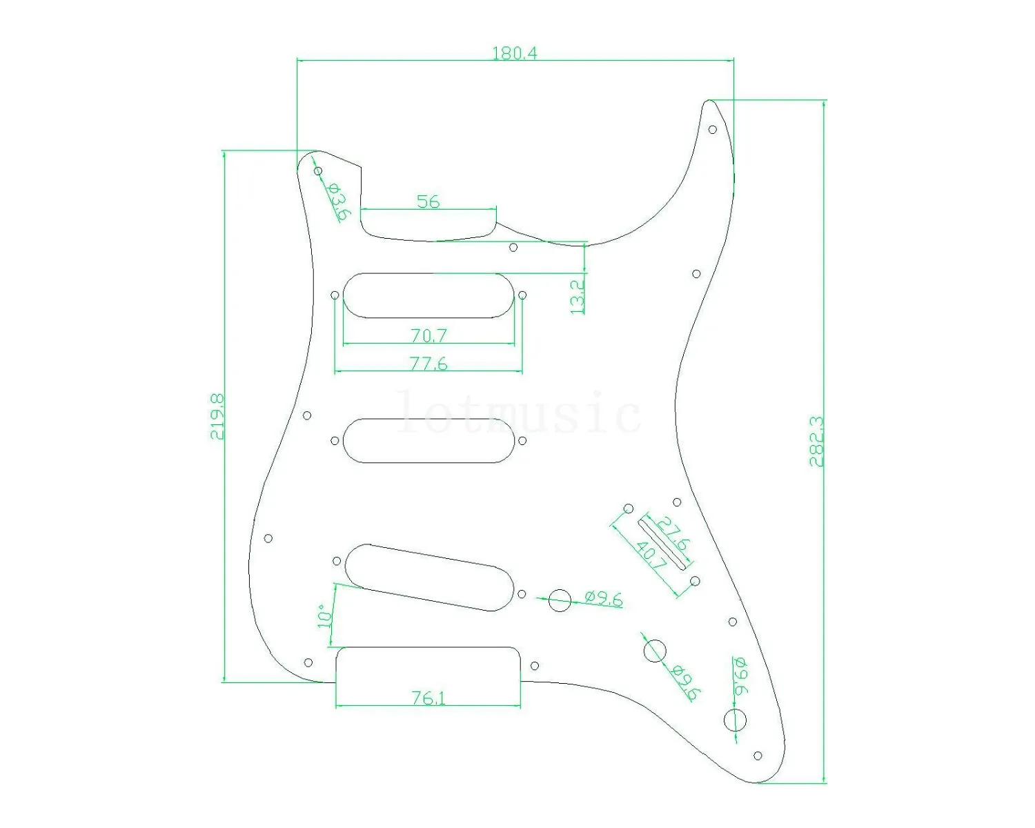 2 шт. 3 слойная черно белая оболочка для замены гитары|shell pickguard|black strat pickguardstrat pickguard