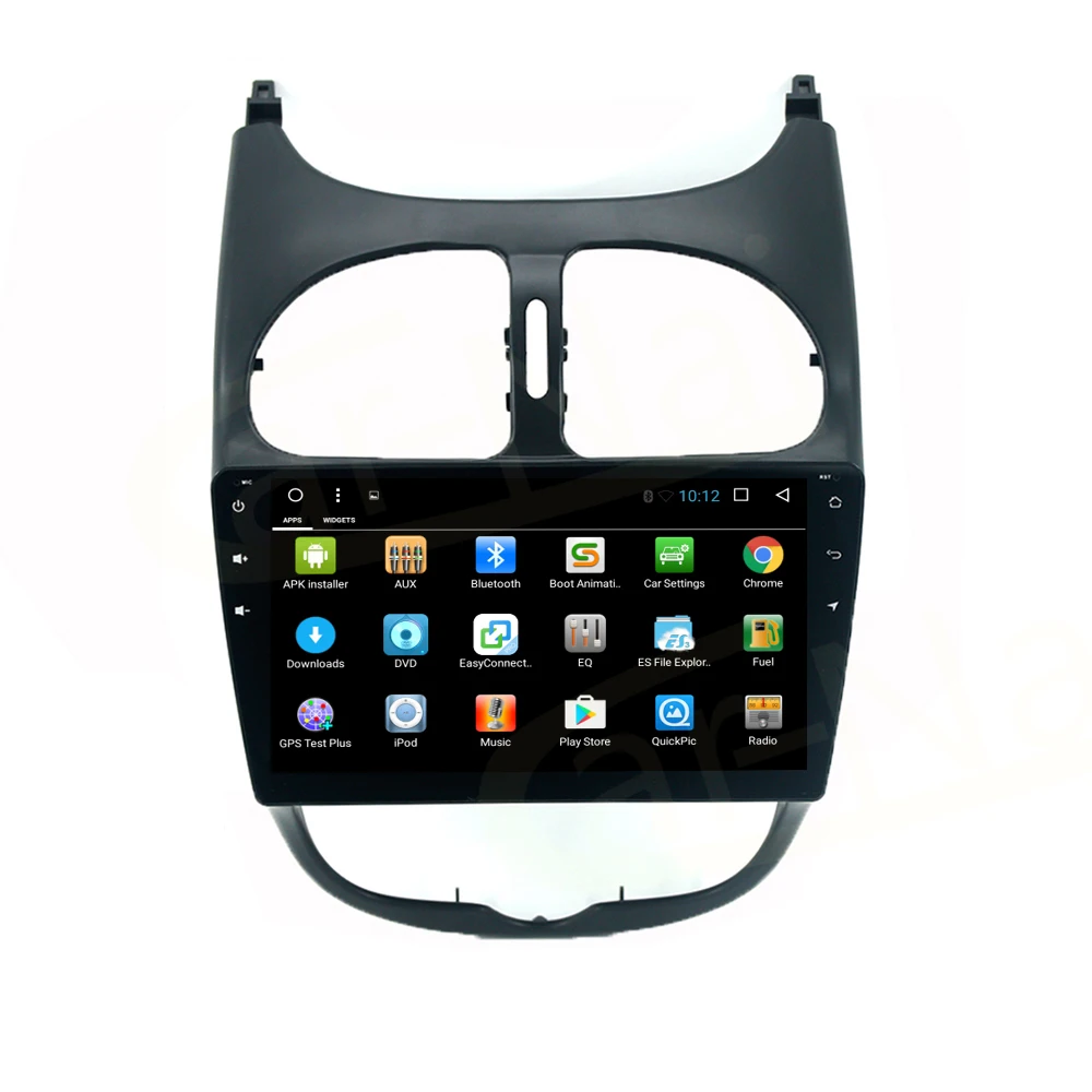 Android 7 1/8 0 автомобильный головный блок плеер GPS Радио для Peugeot 206 2000 2016 стерео Видо