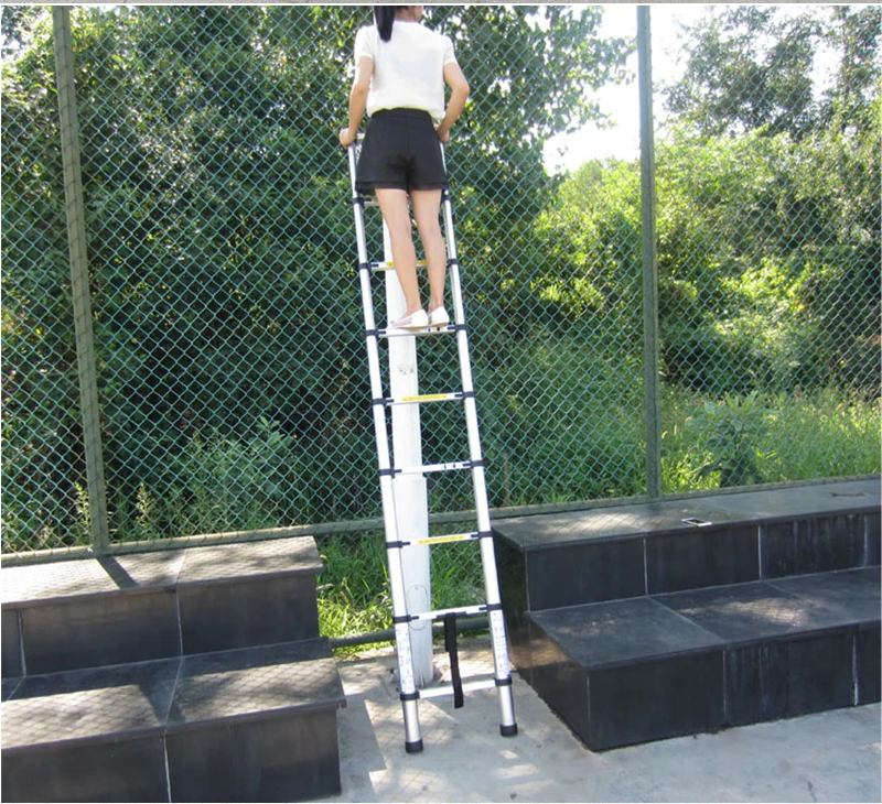 3 шт. складные лестницы из алюминиевого сплава 8 м|telescopic ladder|ladder telescopicportable ladder |