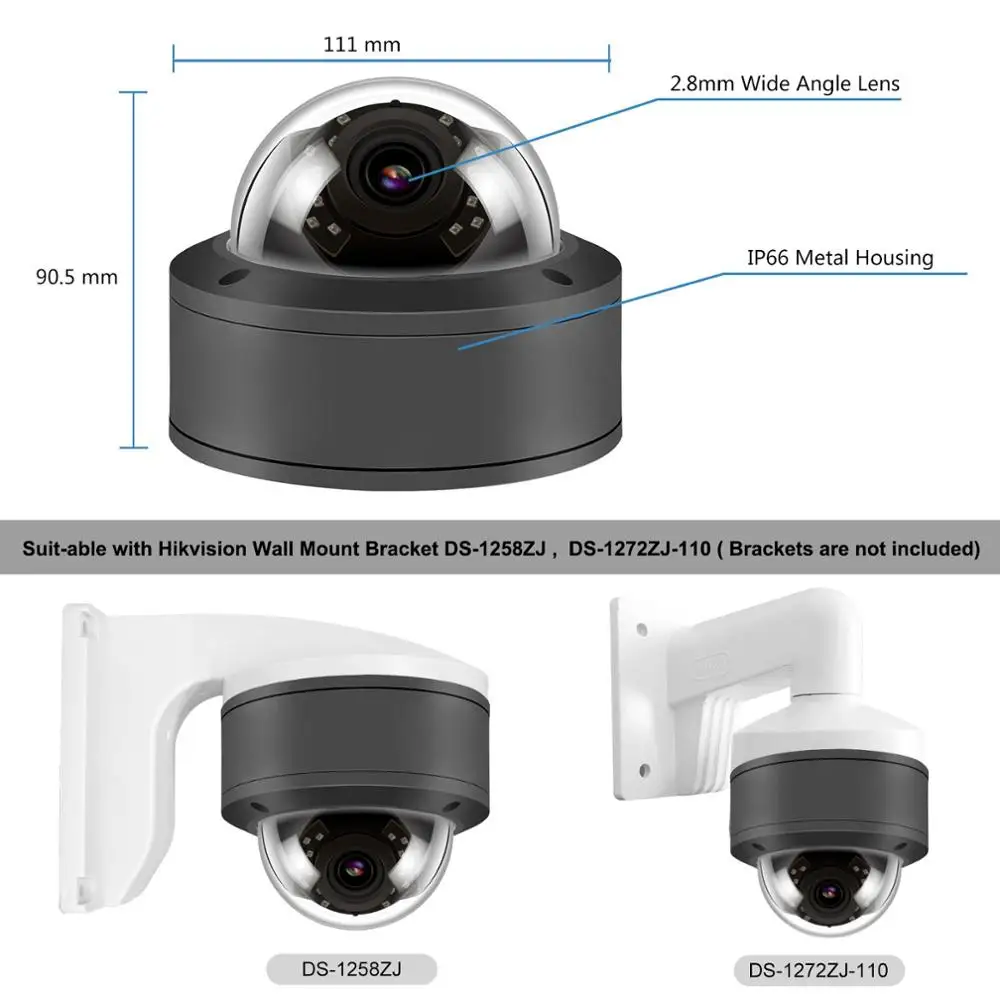 16ch купольная IP камера комплект 4K POE NVR 8/10/12/16 шт 5MP 4X Zoom безопасности ip-камеры Vari-Focus 2