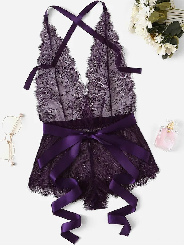 US Sexy Lingerie Women Backless Nightwear Underwear Sleepwear Babydoll | Тематическая одежда и униформа